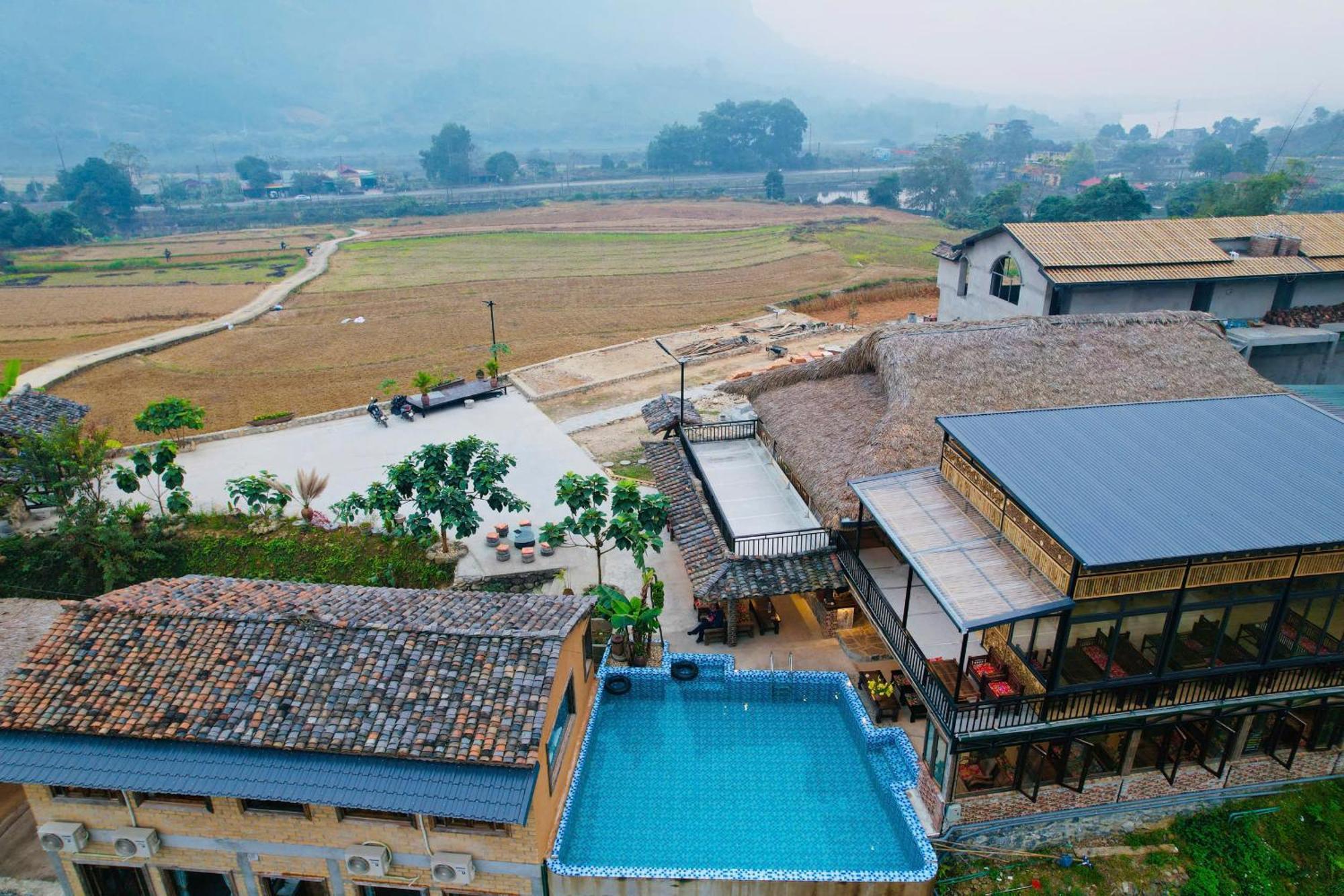Ban Bang Ecolodge Tours & Motorbike Rental Ha Giang Exterior foto